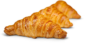 croissant ottenuti con Dolcélite Croissantoro